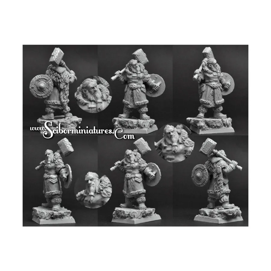 

Викинг №9, Historical Miniatures - Vikings (28mm) (Scibor Monstrous Miniatures)