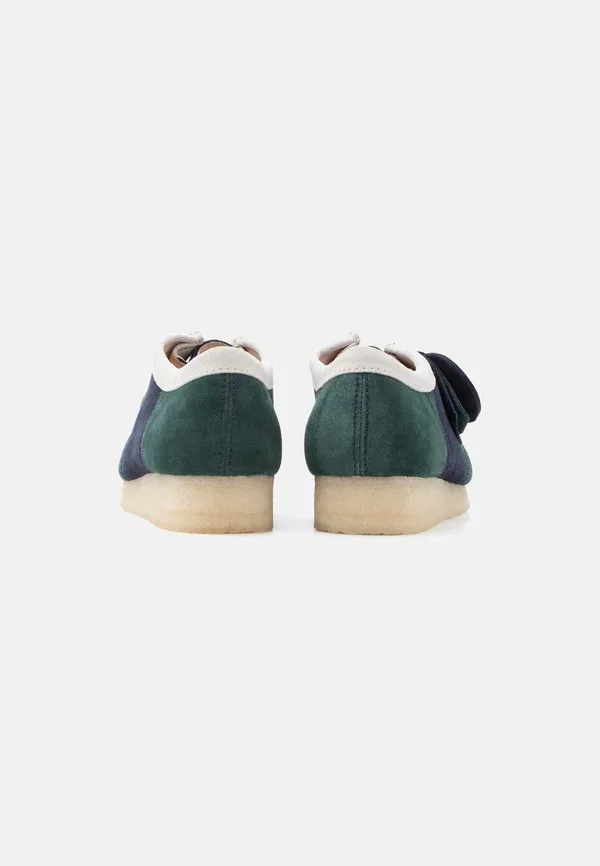 Ботинки повседневные Clarks Originals Wallabee casual lace ups, сине-зеленый — фото 3