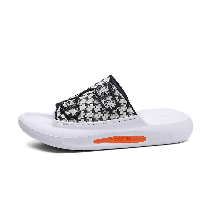 

XIMO BULL Резиновые шлепанцы мужские белые, цвет White