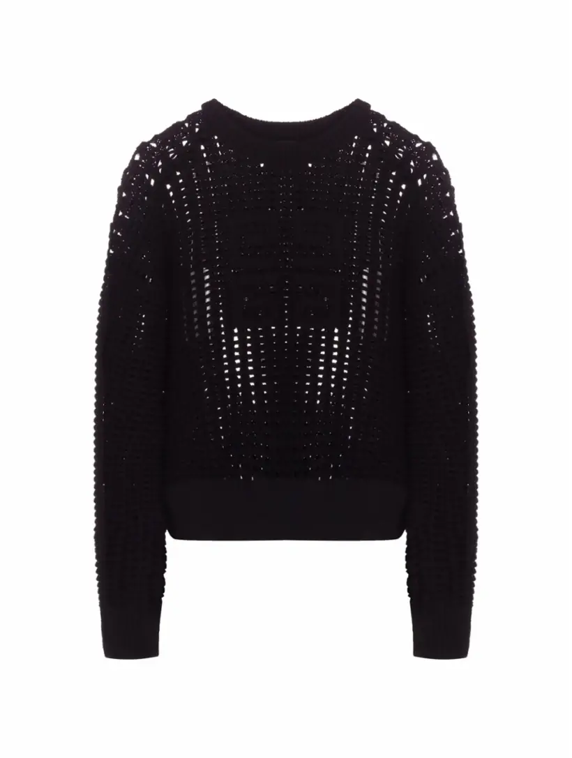 

Вязаный джемпер 4G Givenchy, черный