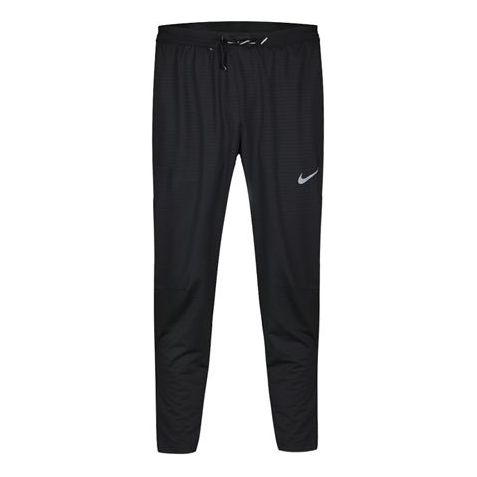 

Брюки phnm elite knit reflective strip running pants men's black Nike, черный