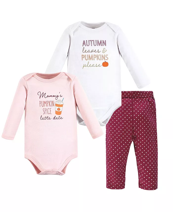 

Боди и штаны Hudson Cotton для девочек Hudson Baby, розовый