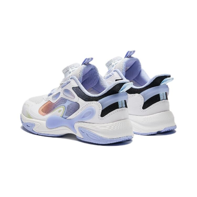 Кроссовки Anta kids Kids Lifestyle Shoes PS Low-top, белый/черный — фото 3