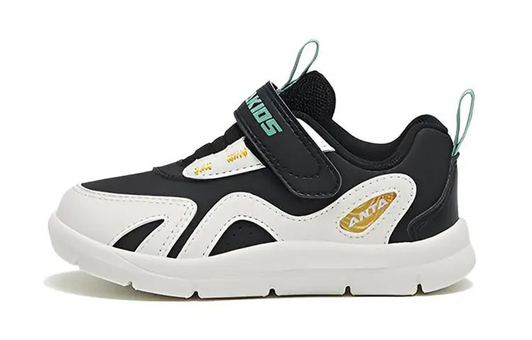 

Кроссовки Anta kids Toddler Shoes TD Low-top Black/Yellow/White