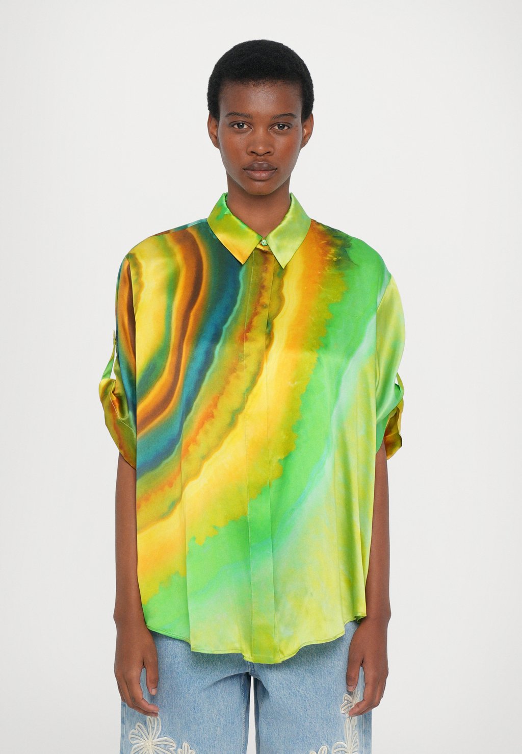 

Блузка на пуговицах IRIS SHIRT Alemais, зеленый