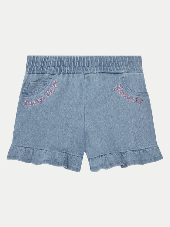 

Джинсовые шорты K5GD04 D5160 Guess, синий