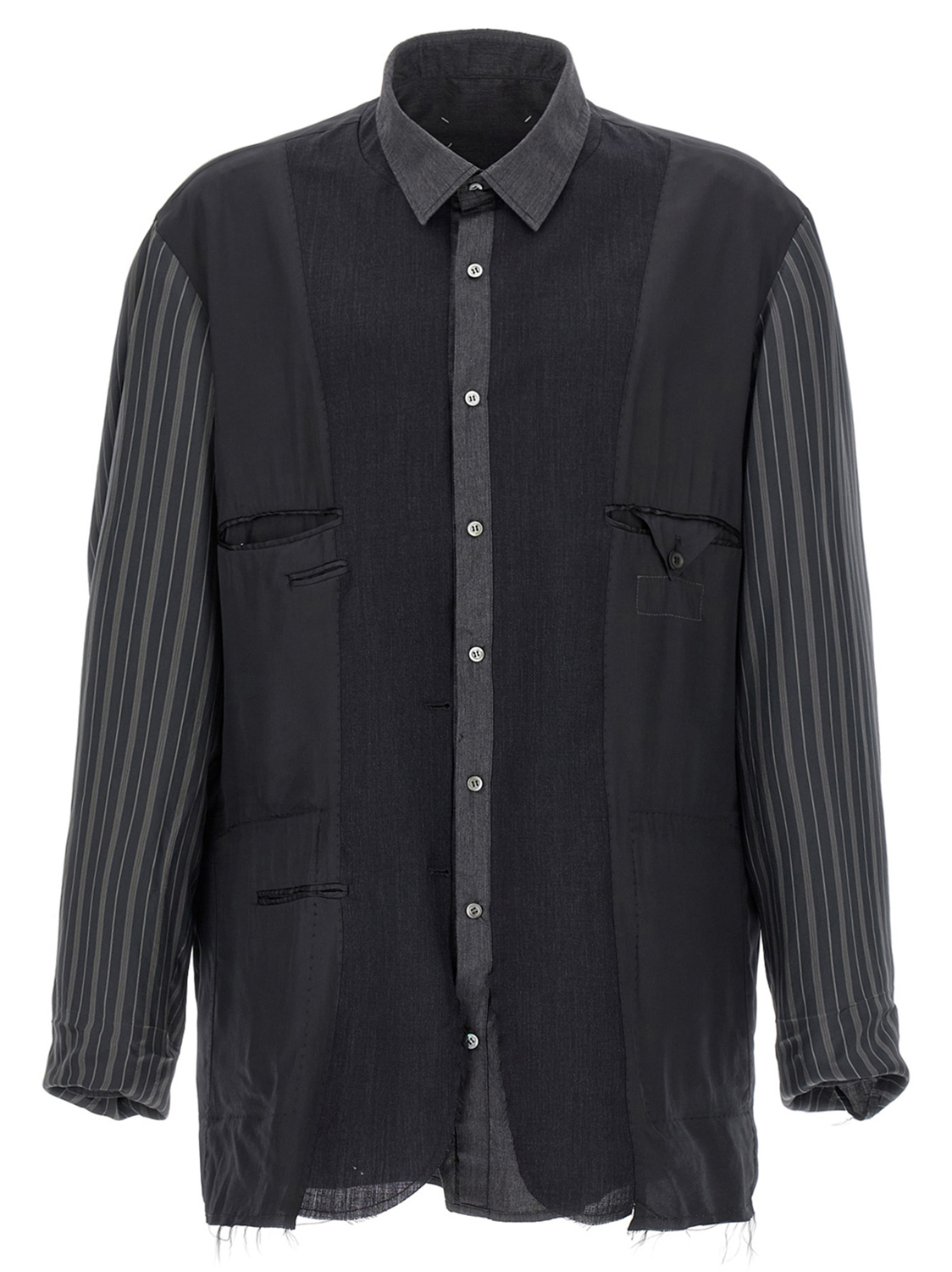 

Стеганная двусторонняя куртка MAISON MARGIELA, серый