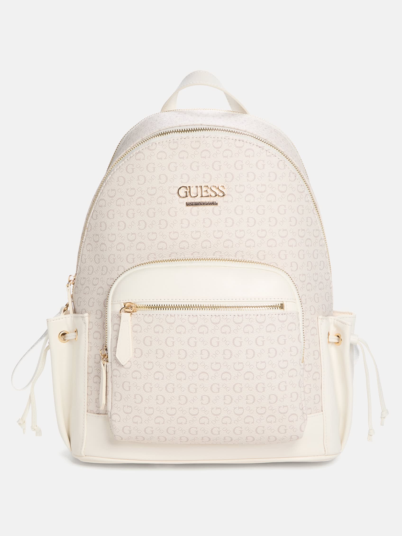 

Сумка Charli Embossed Logo Backpack Guess Factory, Cement