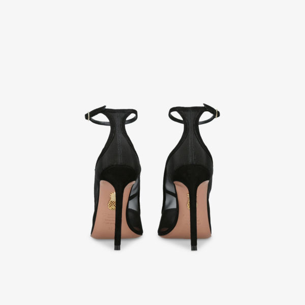 Туфли-лодочки Aquazzura Love Affair 105, черный — фото 4