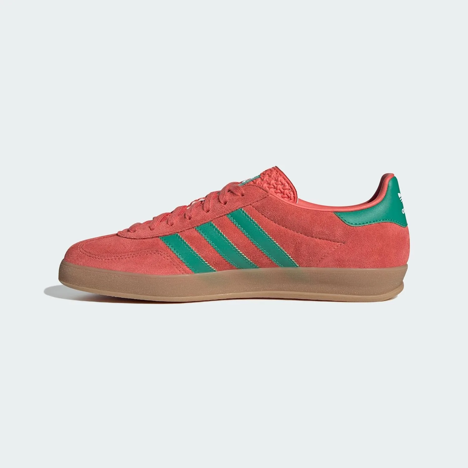 Кроссовки Adidas Gazelle Indoor JH5405 Wonder Blue, красный — фото 2
