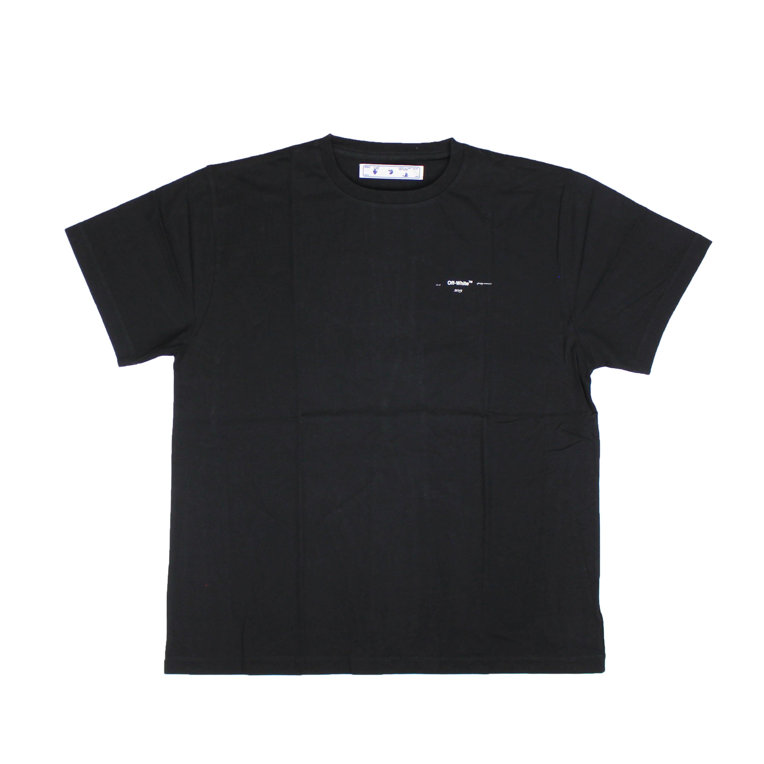 

Черная футболка с разноцветными стрелками OFF WHITE C/O VIRGIL ABLOH