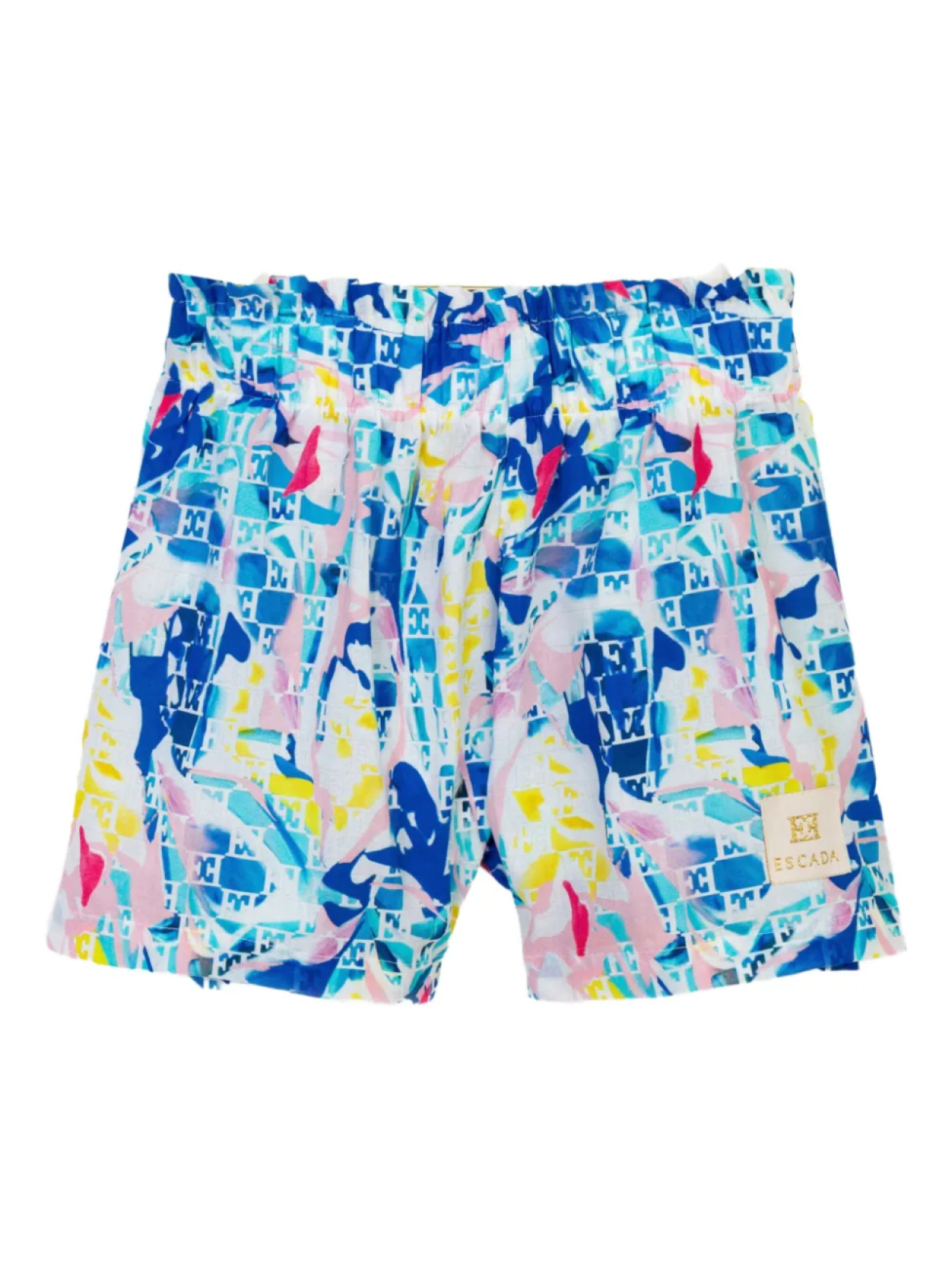 

Детские хлопковые шорты Escada Escada Kids, синий