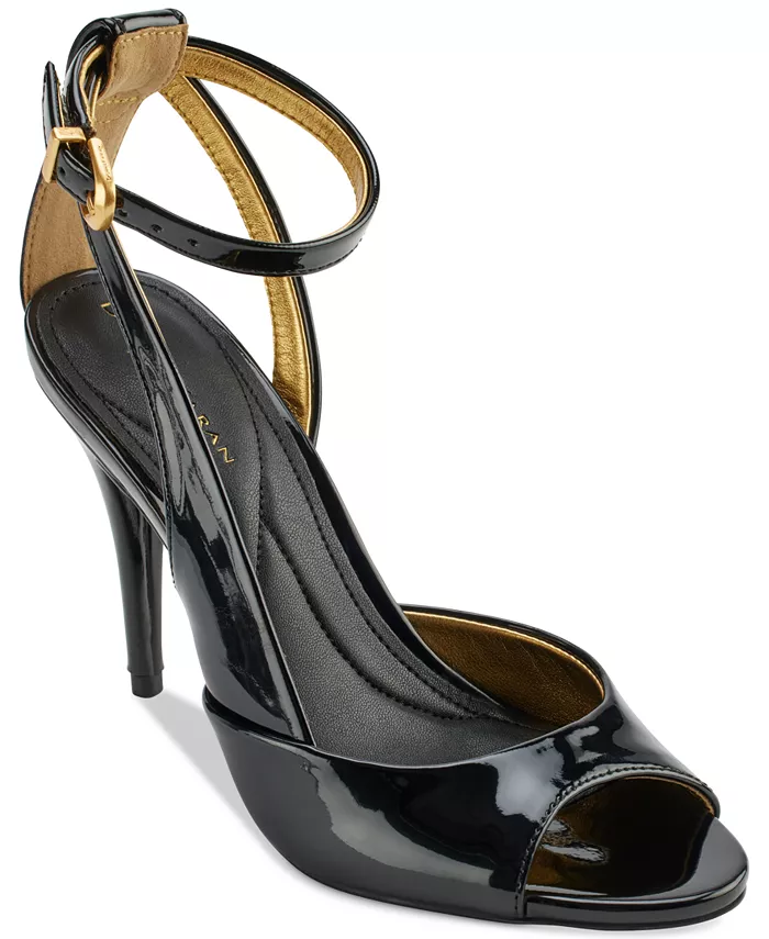 Женские сандалии Somerset с ремешком на щиколотке Donna Karan New York, черный