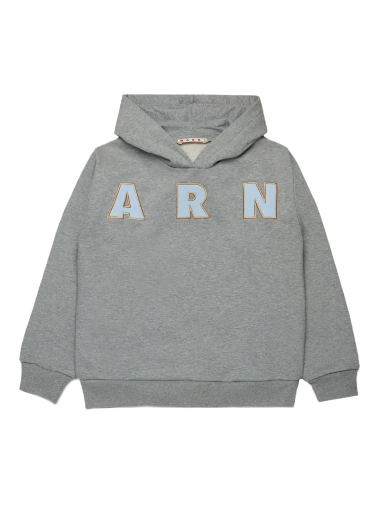 

Marni Kids базовое худи, серый
