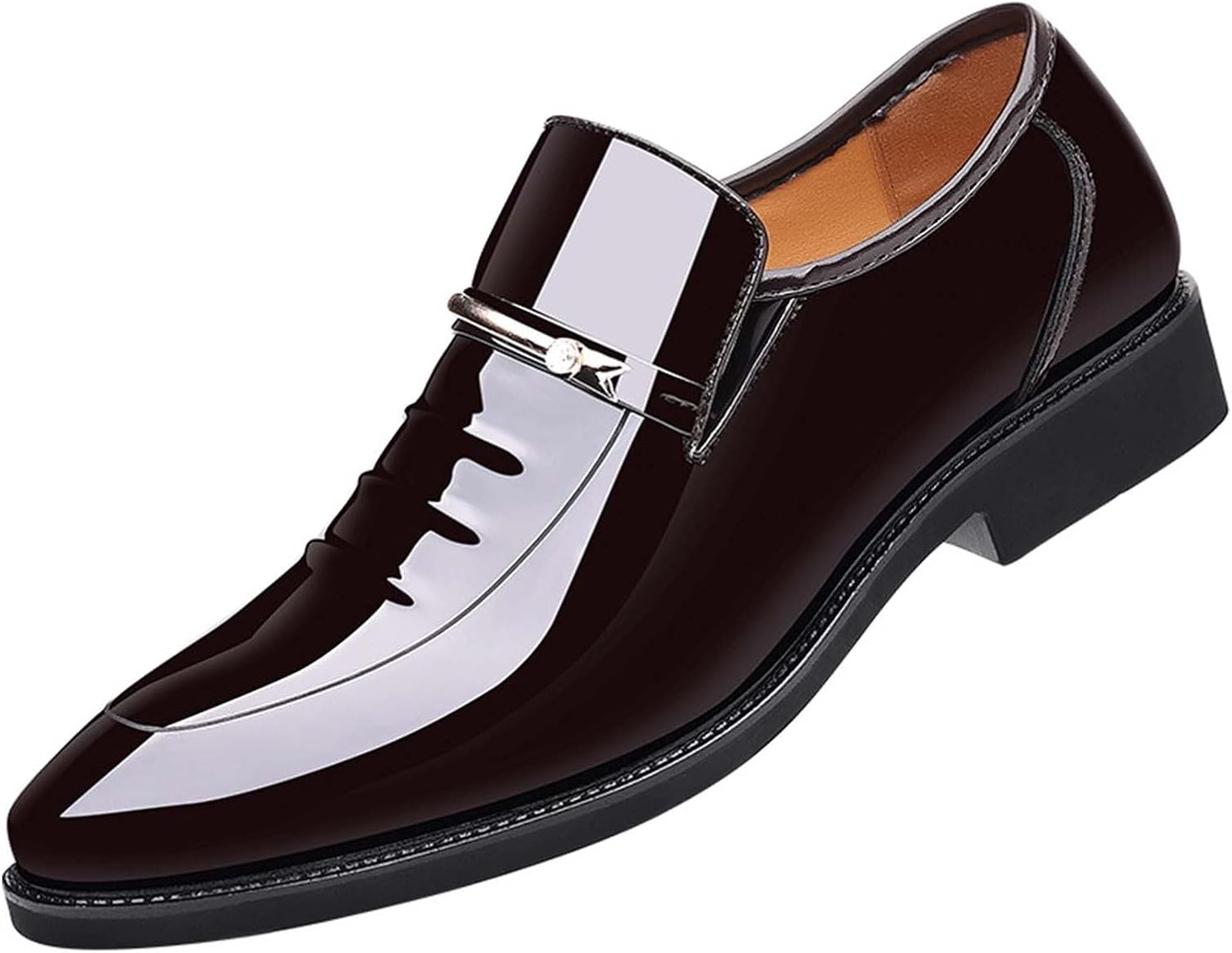 

Мужские туфли классические деловые Оксфорды для мужчин, черные, с шнуровкой, для работы, офиса, свадьбы, вечеринки, торжественных нарядов Generic