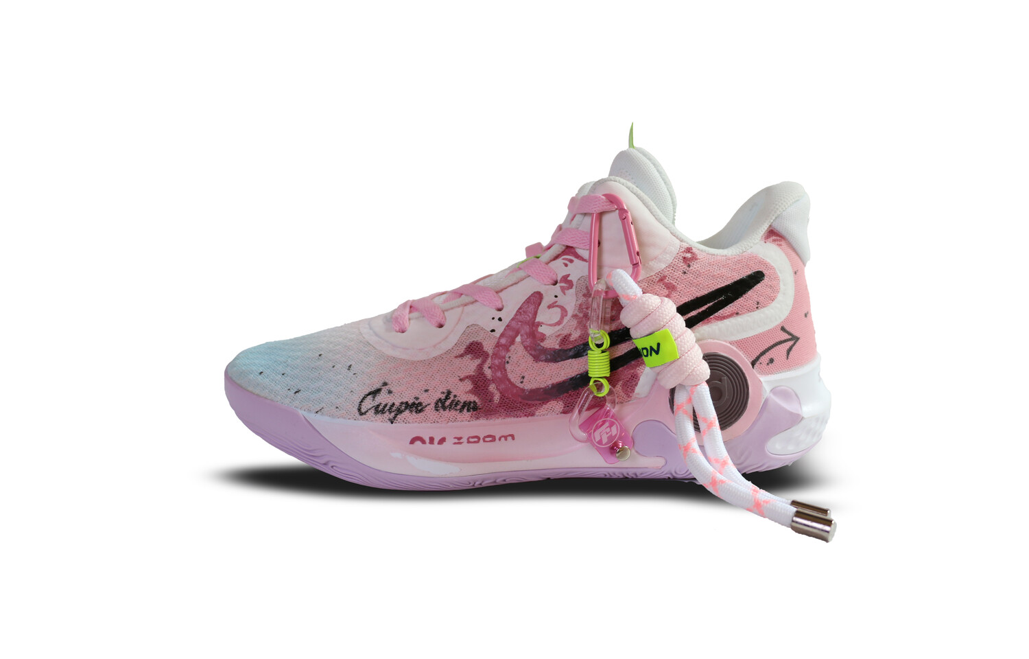 

Баскетбольные кроссовки KD Trey 5 IX Vintage Unisex Low-Top Blue Pink Nike