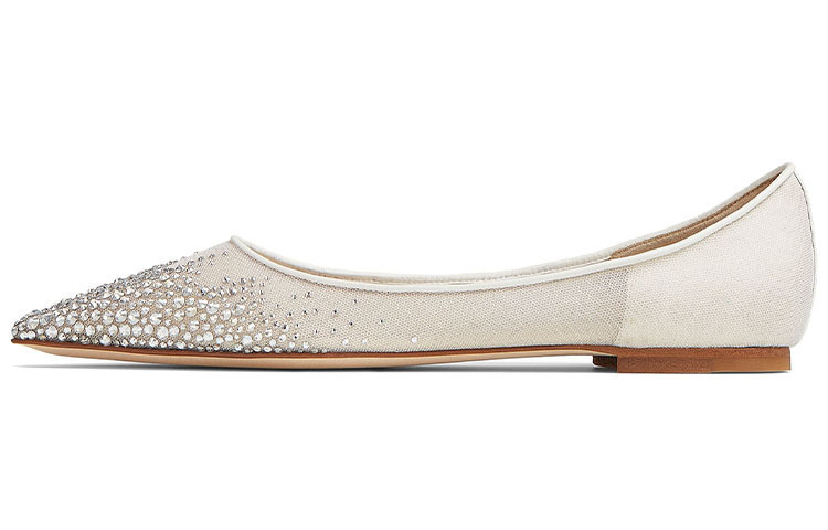 Любовь Кристаллы Балетки Jimmy Choo
