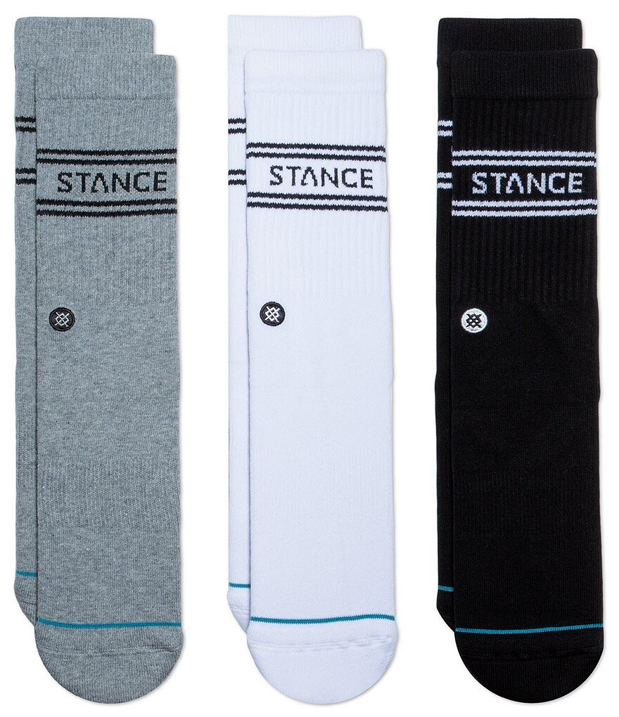 

Носки Stance Crew, 3 пары, мультиколор