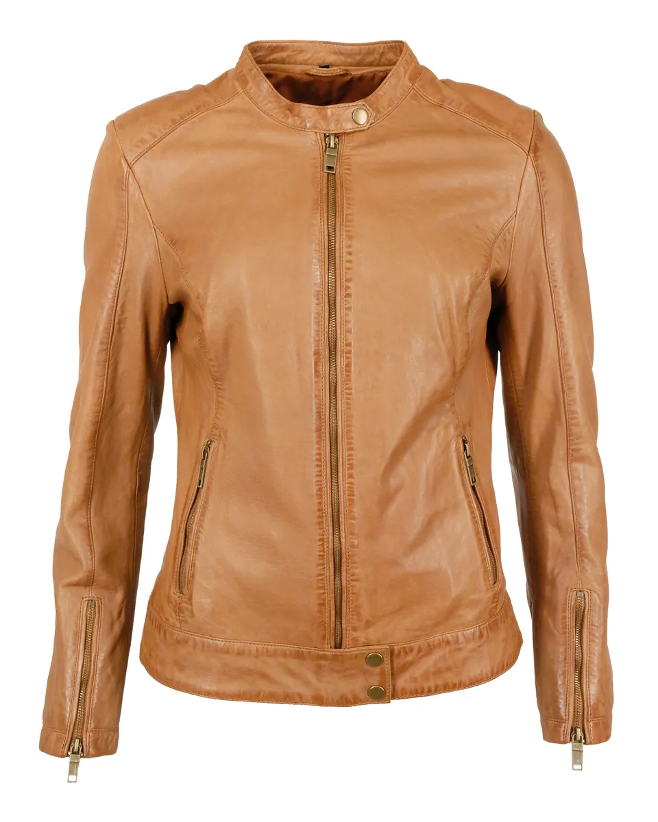 

Кожаная куртка JCC "31024027", цвет Cognac