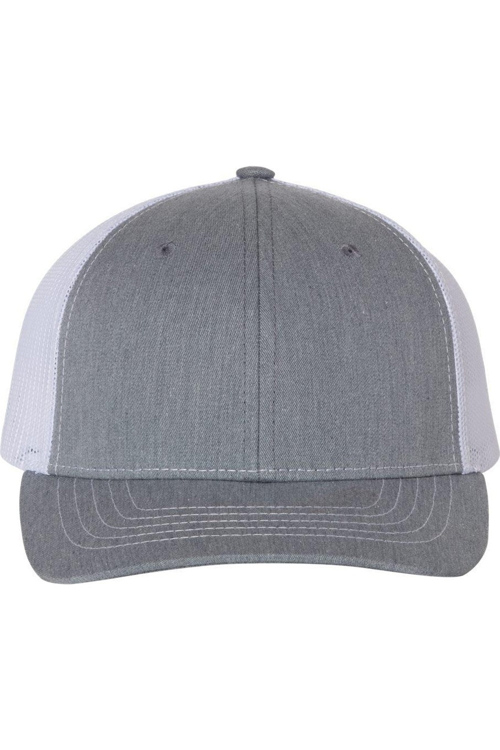 

Молодежная кепка Richardson Trucker Snapback, серый/белый