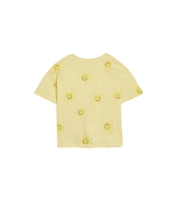 Футболка с принтом Cotton Jersey Devin Tee Chaser Kids, Panna Cotta — фото 2