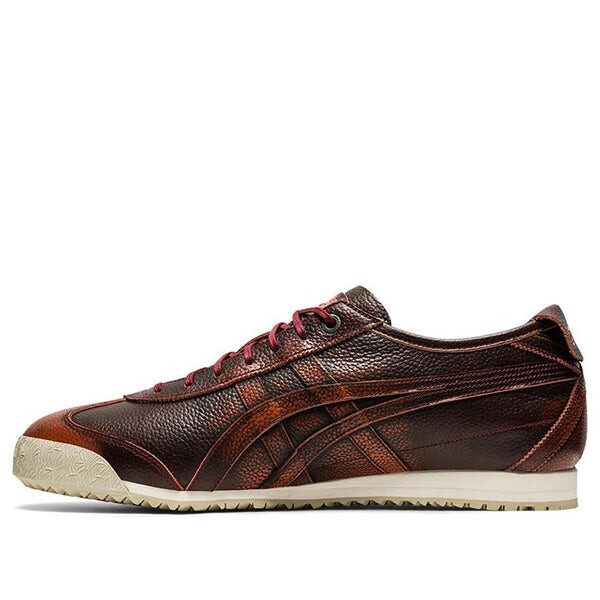 

Кроссовки Onitsuka Tiger Mexico 66 SD Running Shoes Black/Red/Brown, черный