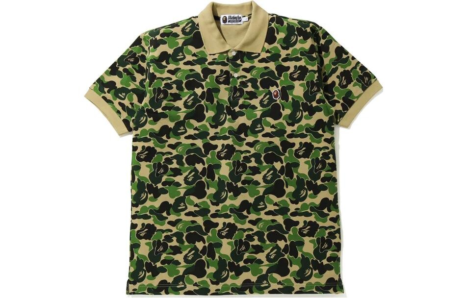 

Мужская рубашка поло Bape A Bathing Ape, розовый