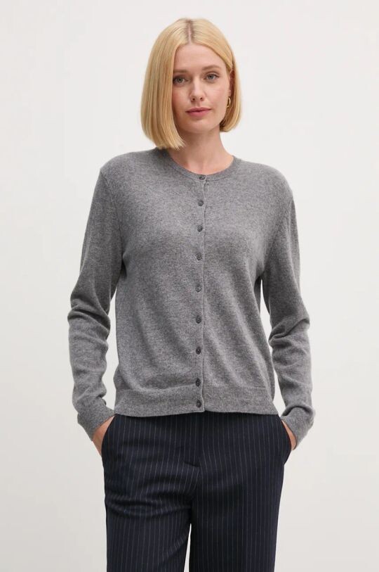 

Шерстяной кардиган United Colors of Benetton, серый