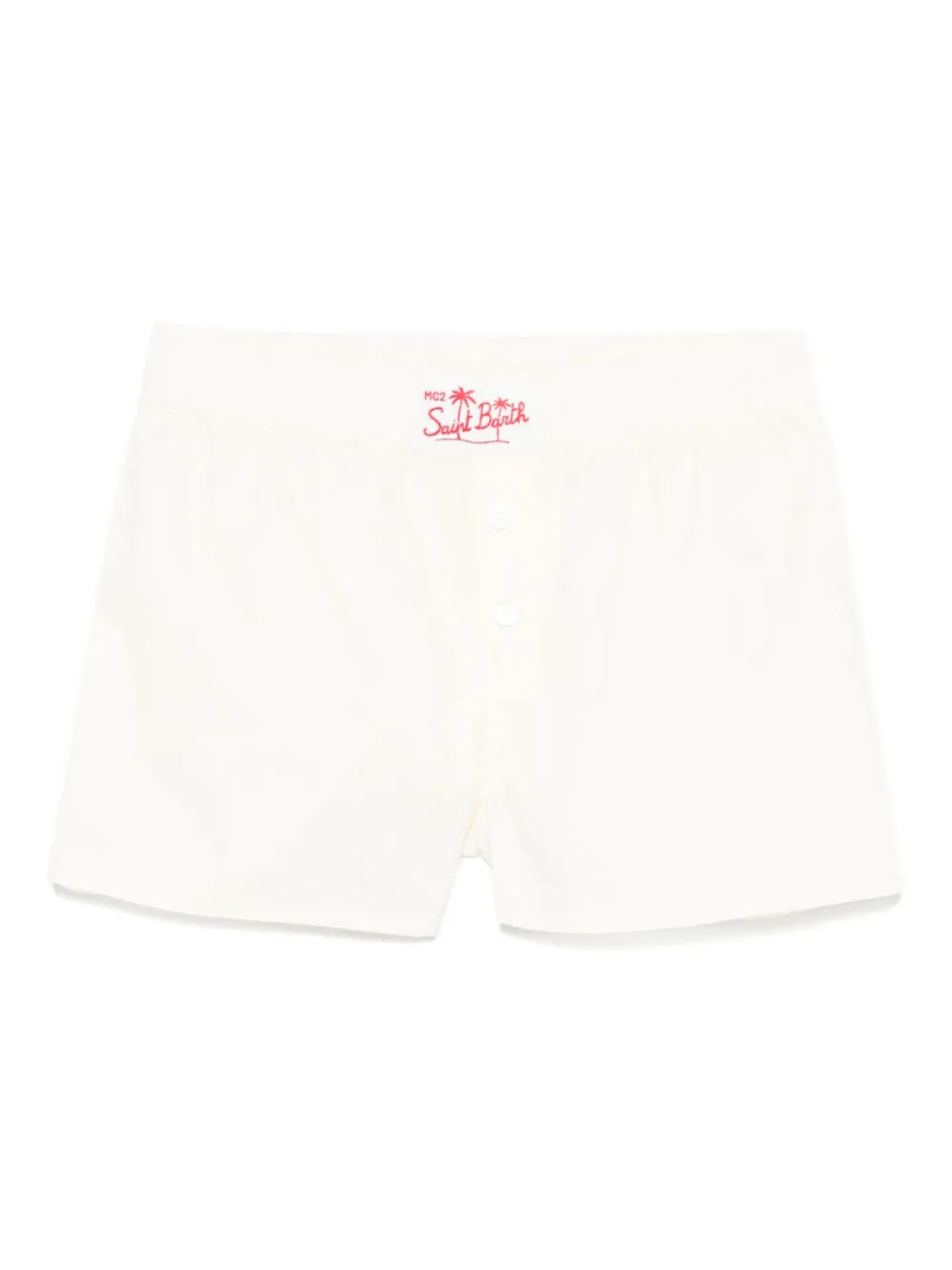 

Шорты из поплина MC2 Saint Barth Kids, нейтральный