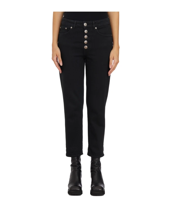 

Джинсы с декоративными украшениями Dondup, черный