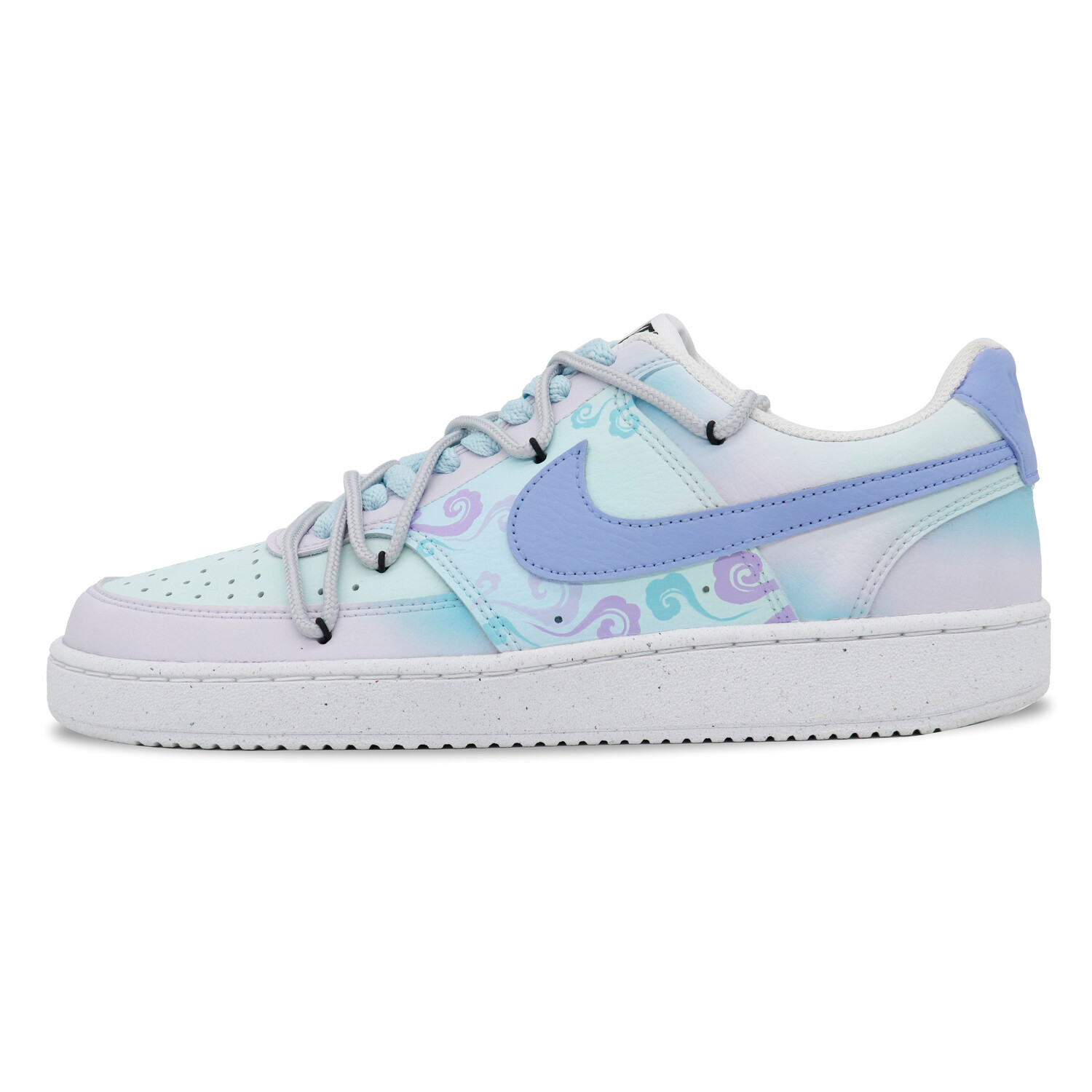 

Кроссовки Nike Court Vision 1 Skateboarding Shoes Women's Low-top Gray, цвет Ode to Spring Mist