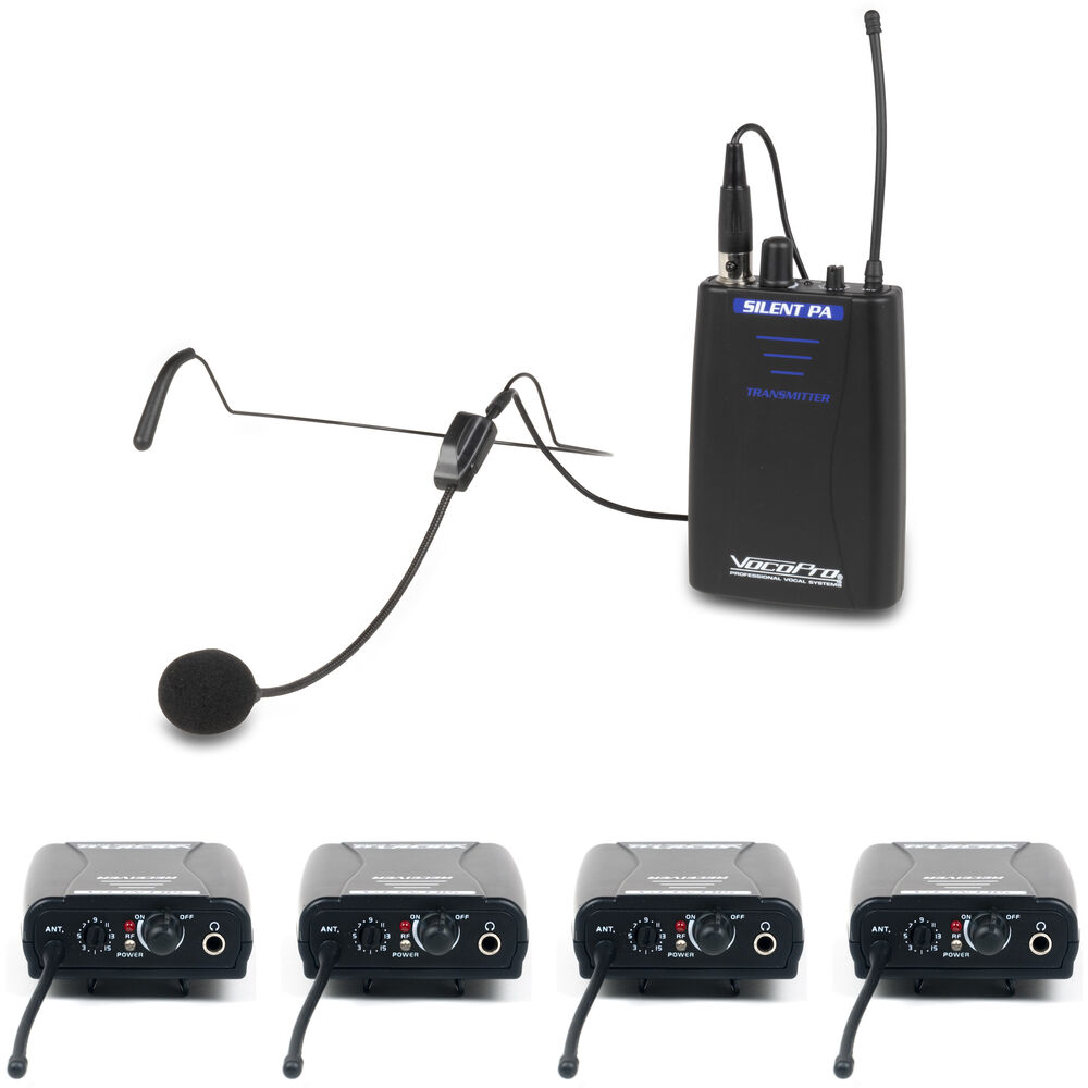 

Беспроводной интерком VocoPro SilentPA-IFB-4 One-Way Wireless IFB SILENTPA-IFB-4