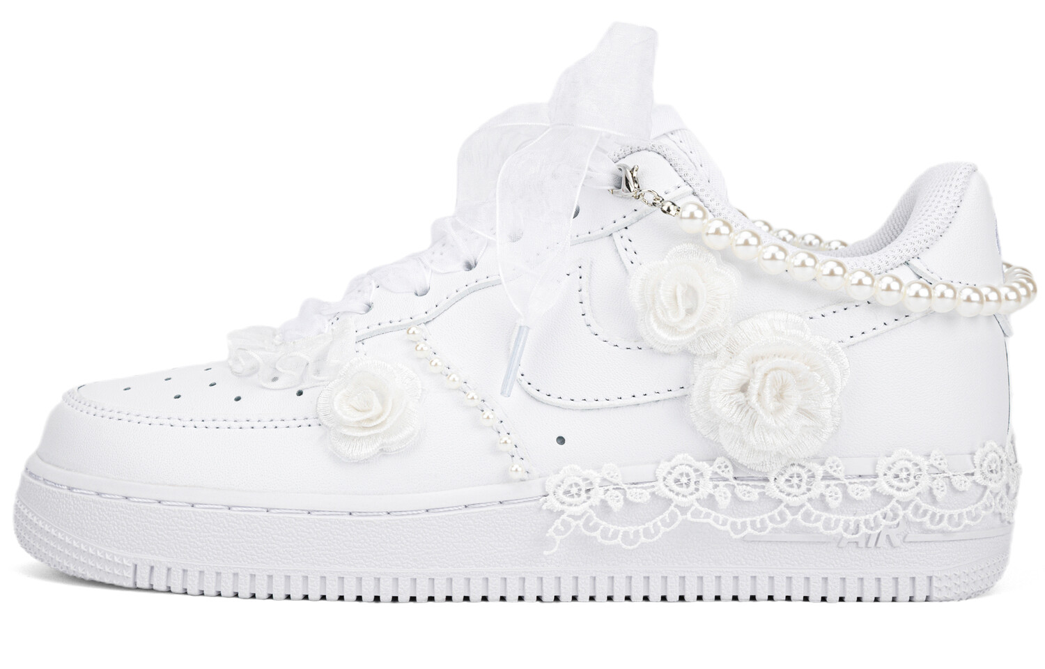 

Кроссовки Nike Air Force 1 Skateboard Shoes Women's Low-Top White