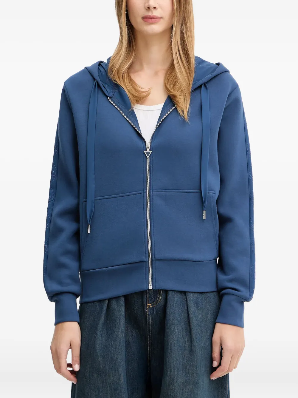 

Худи на молнии Guess Usa, синий