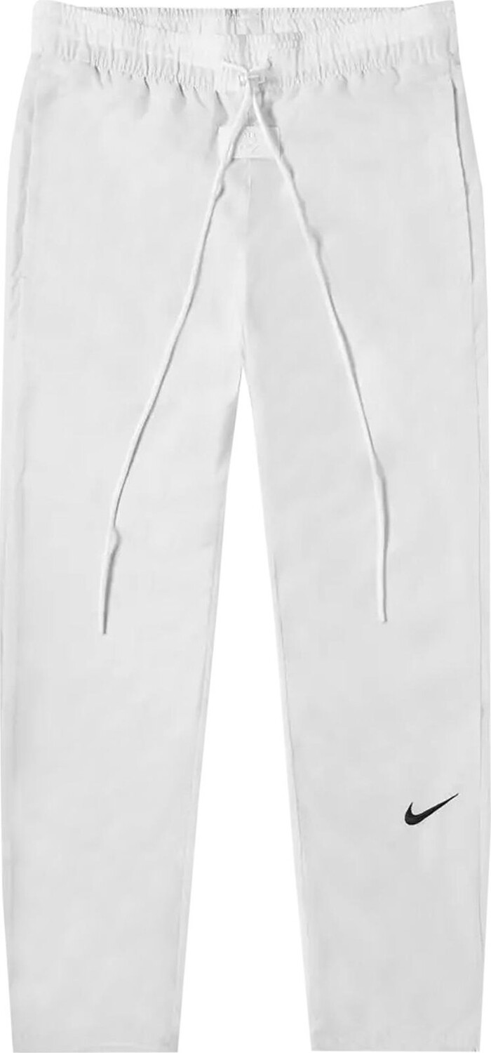 Брюки Nike x Fear of God Woven Pant 'Pure Platinum', серый — фото 2