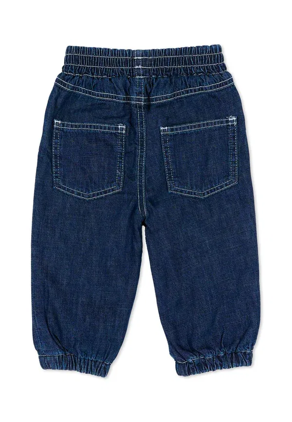 Джинсы 100% хлопок straight leg jeans Stella Mccartney Kids, denim, деним — фото 2