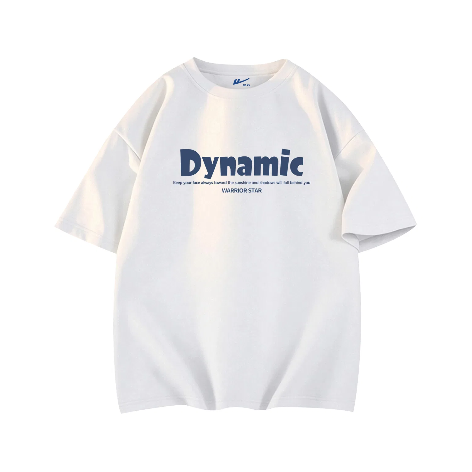 Футболка детская унисекс с круглым вырезом, Crew Neck Moderate, WARRIOR, Glacier Blue — фото 3