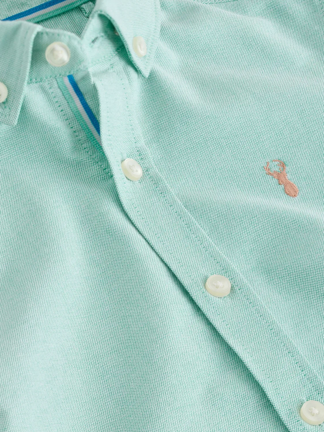 Рубашка оксфорд с коротким рукавом Mint Green Next, мятно-зеленый — фото 3