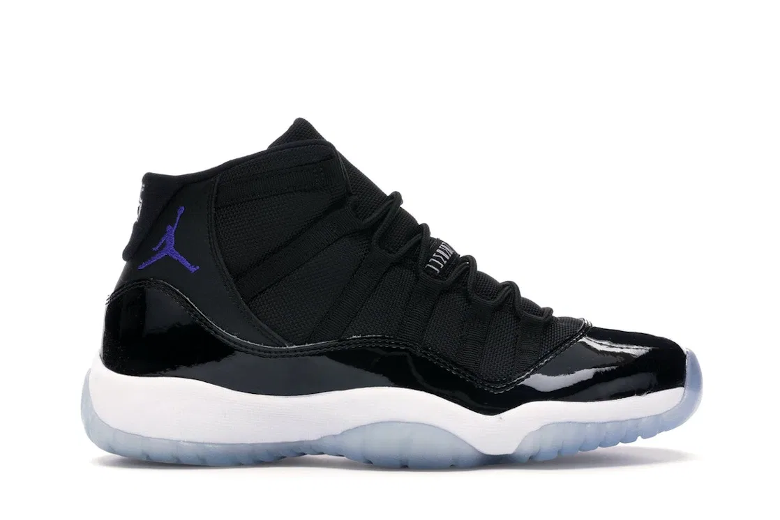 Детские кроссовки Air Jordan 11 Retro Space Jam 2016 Jordan, Black/Dark Concord-White