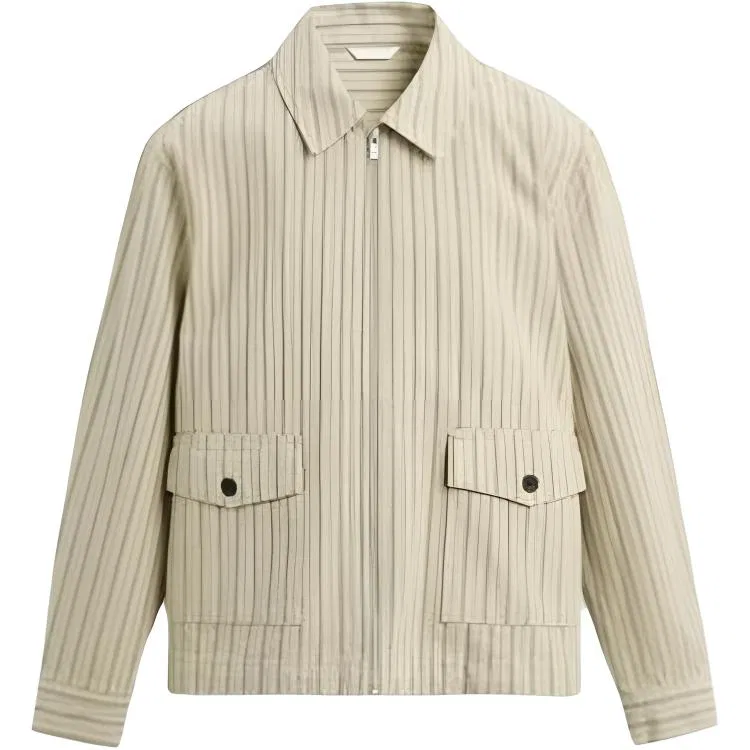 Мужская куртка с лацканами Beige ZARA, Beige
