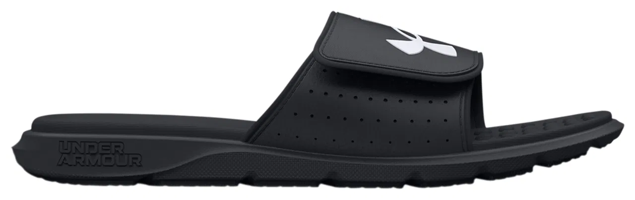 Сандалии для мальчиков Ignite VII Under Armour, черный/белый