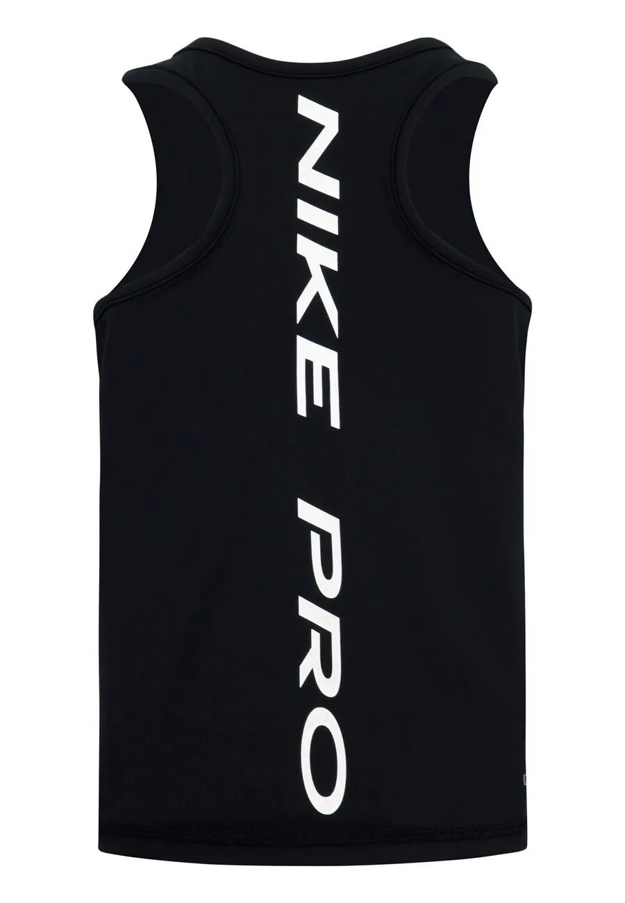 Футболка Nike Sportswear Top 'Pro' черного цвета — фото 2