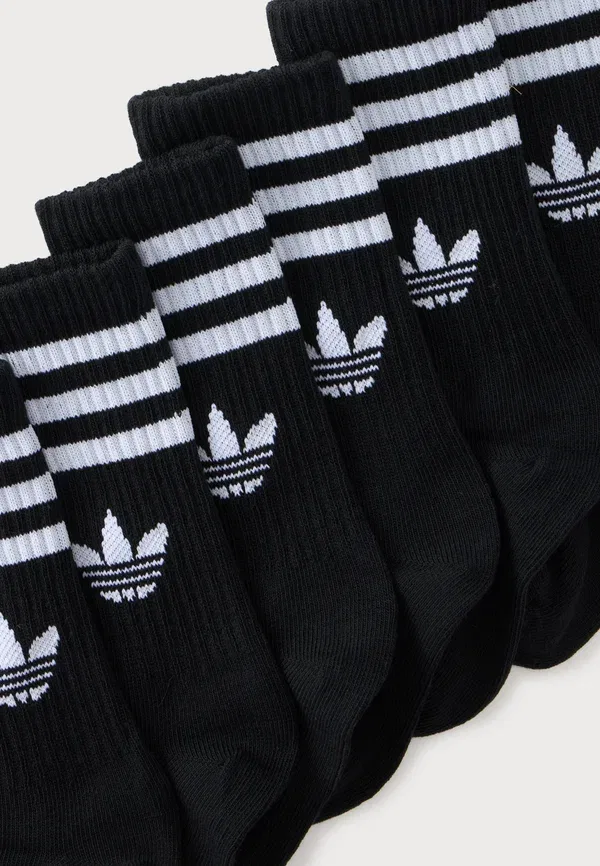 Комплект из 6 пар носков Crew унисекс Adidas Originals, белый — фото 2