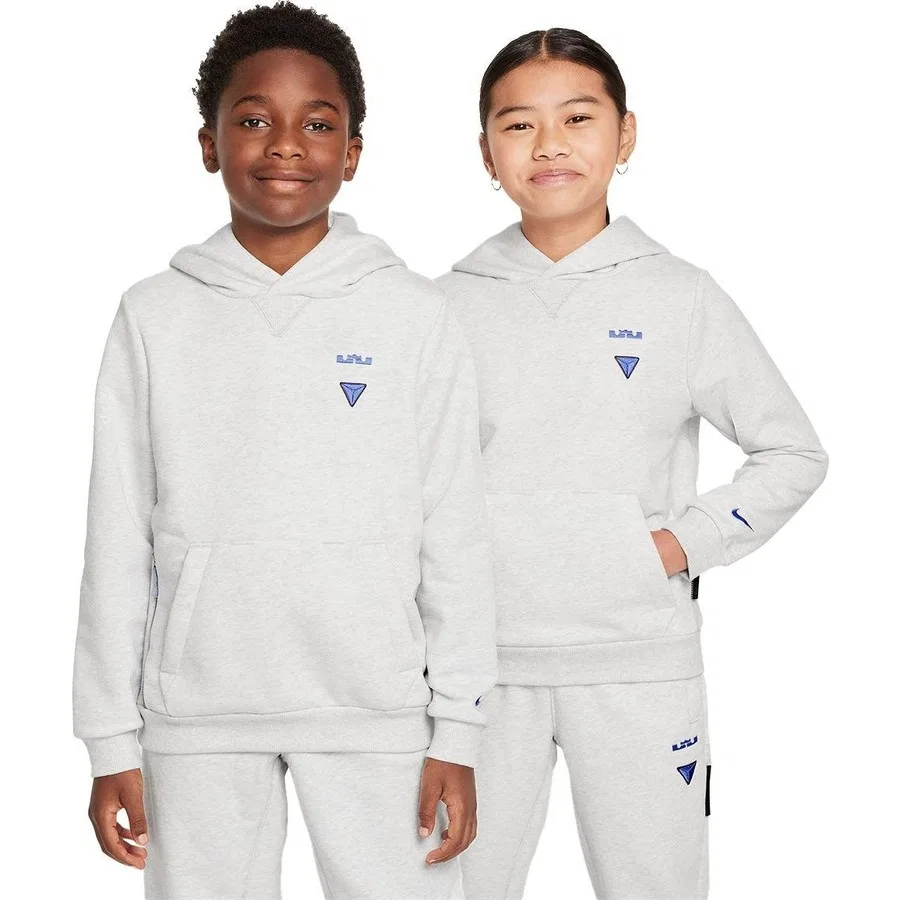 Детский свитшот с капюшоном LeBron James NBA HF4264 Nike, Черный