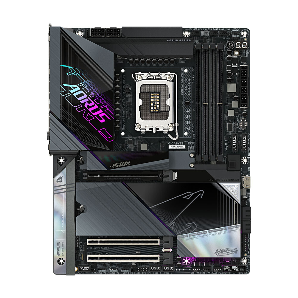 Материнская плата Gigabyte Z890 Aorus Master, LGA1851, DDR5, Wi-Fi — фото 2