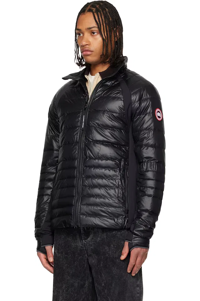 Черная пуховая куртка Hybridge Lite Canada Goose — фото 4