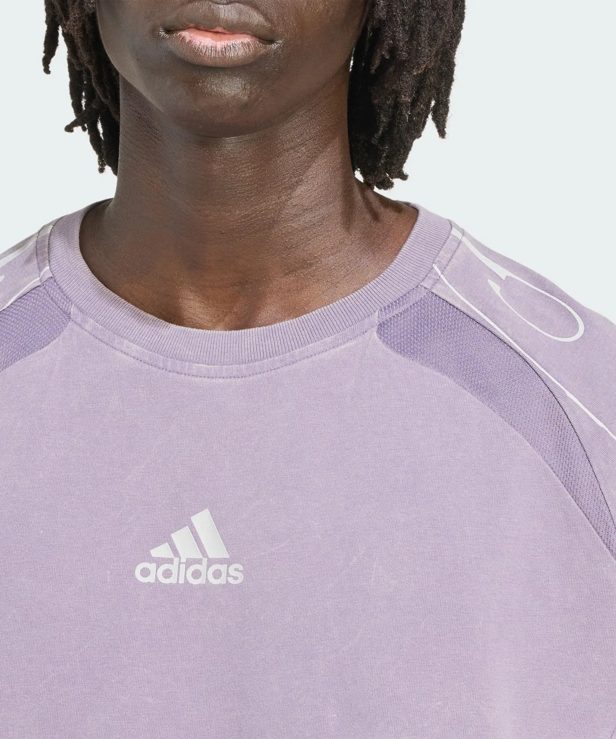Мужская футболка с графическим принтом Adilenium Team Geist Adidas, Violet — фото 4