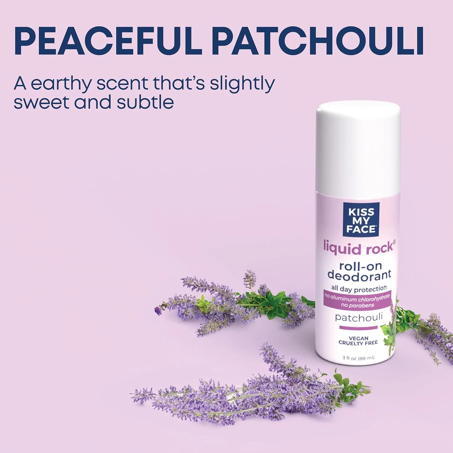 Роликовый дезодорант Peaceful Patchouli, Kiss My Face, 90 мл — фото 3