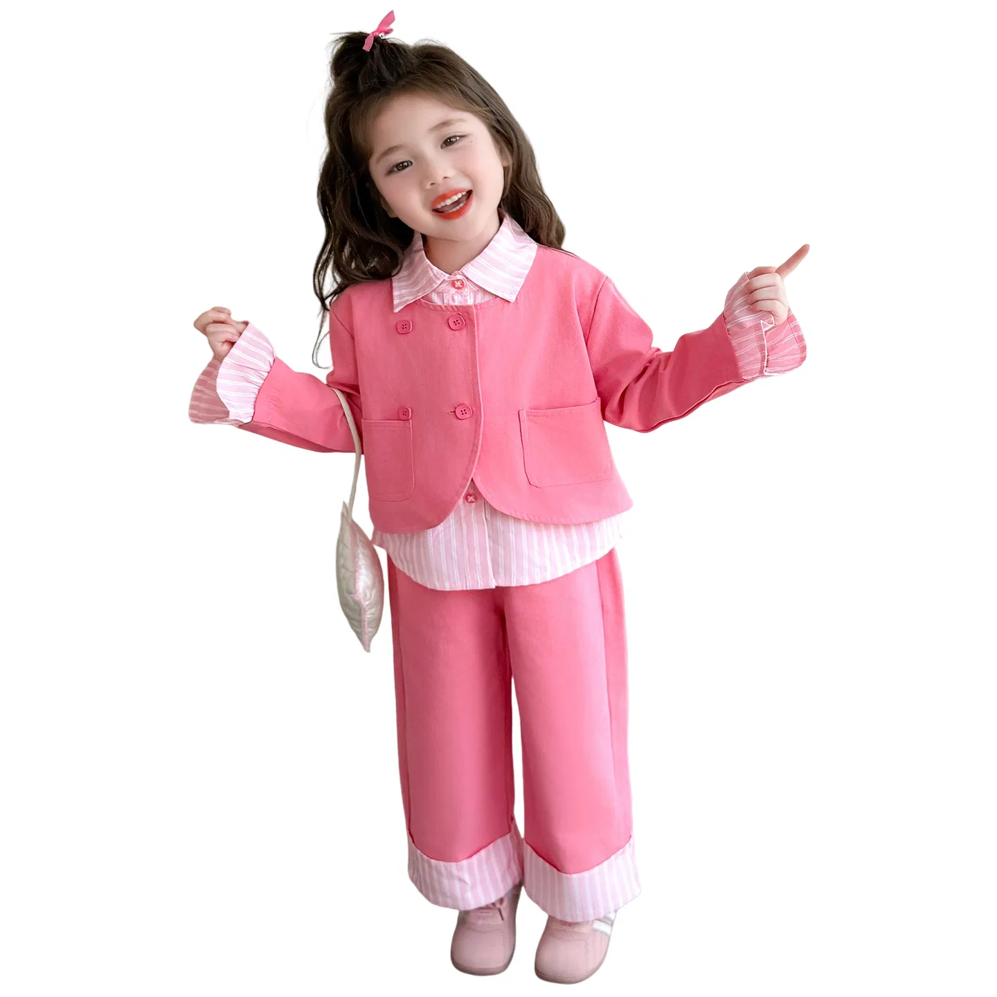 Детский спортивный комплект для девочек Lanza, Pink