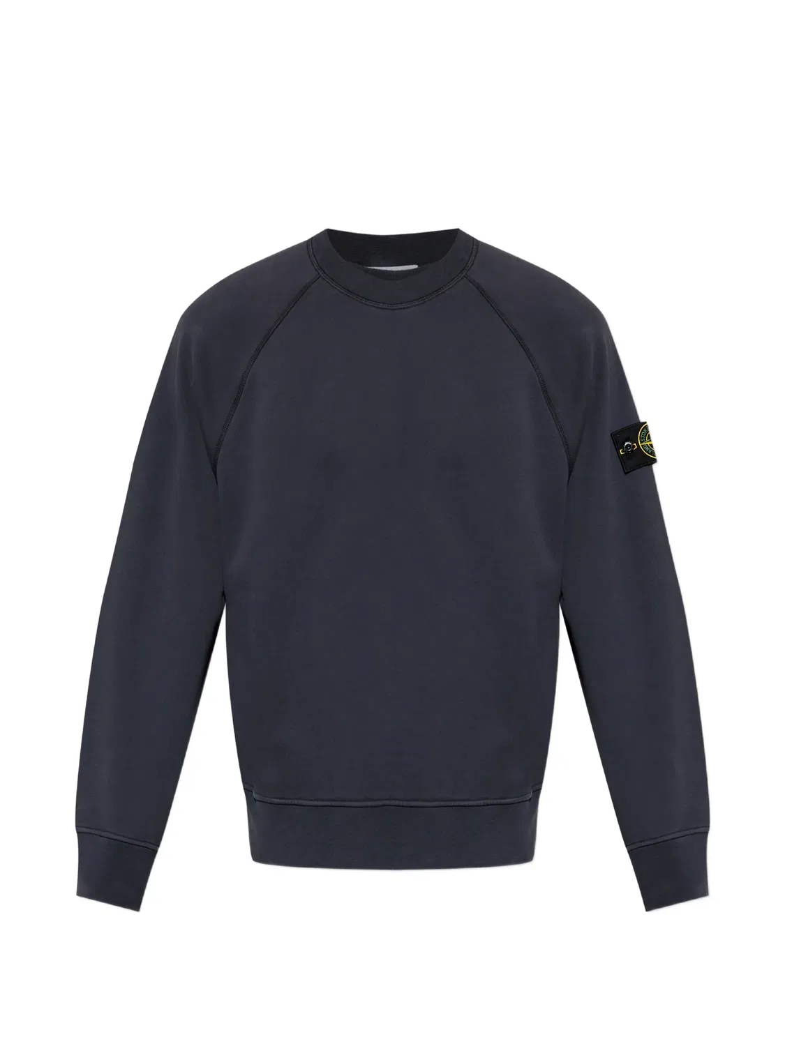 Stone Island Свитшот с нашивкой логотипа, синий